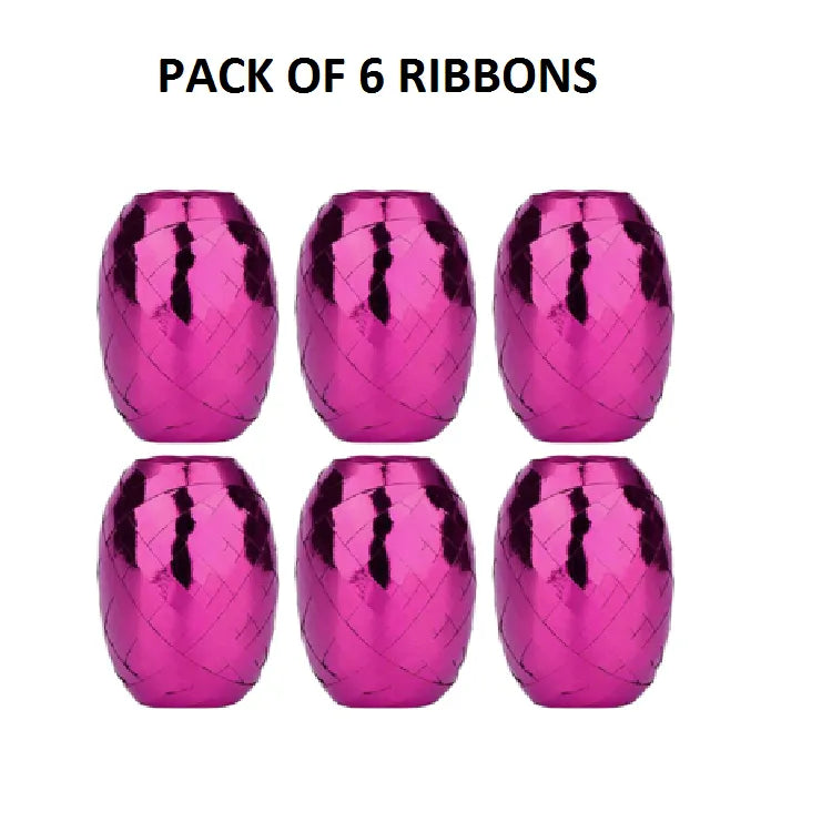 Premium Ribbon Decoration Pack (Set of 6) - Perfect for Party & Event Decor - KidzNBaby