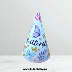 Butterfly Theme Birthday Cap