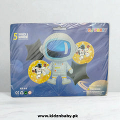 Astronaut Theme Foil Balloons Party Combo Set 5Pcs for Space Birthday Decoration in Pakistan