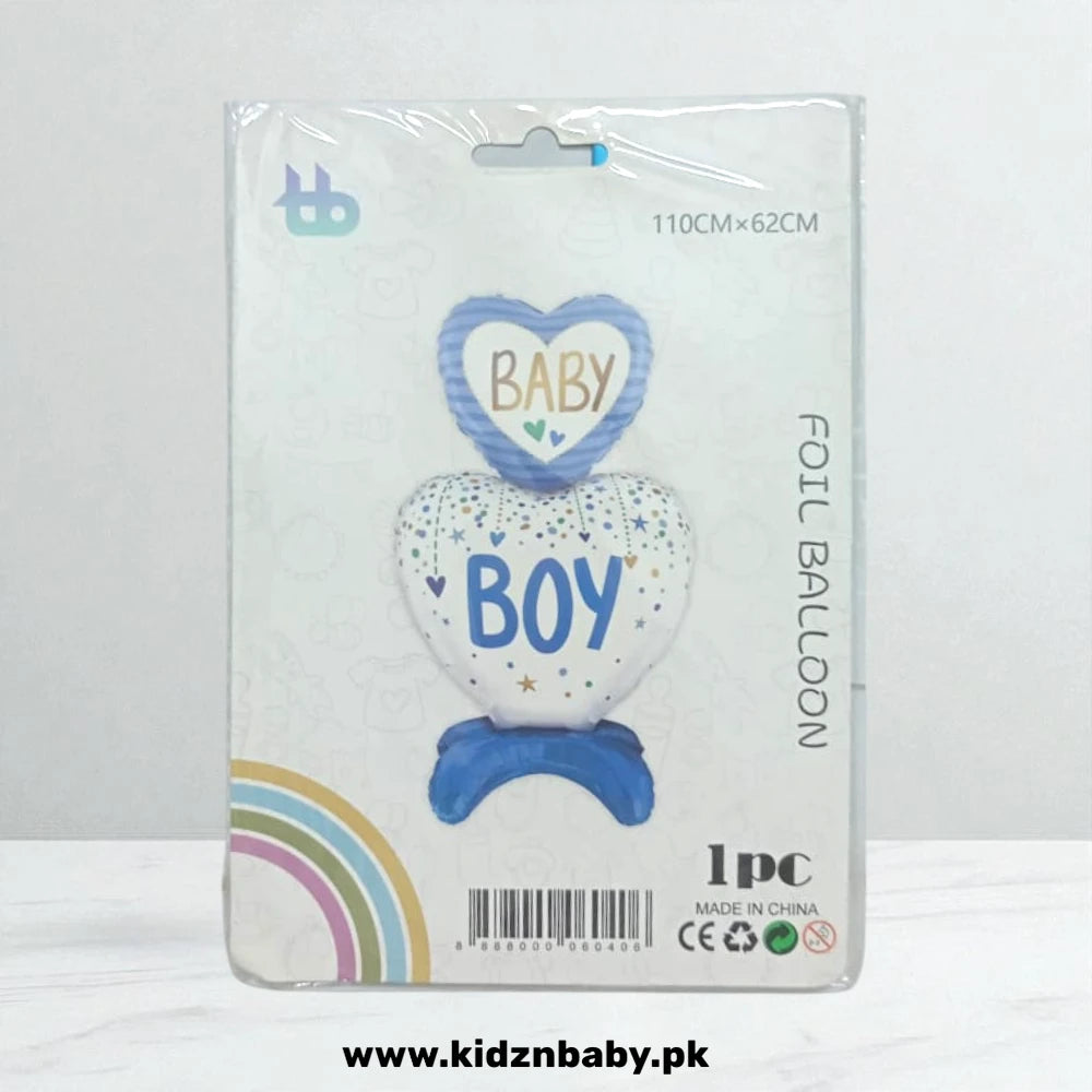 Baby Boy Foil Balloon 18 Inch – Baby Shower Pakistan