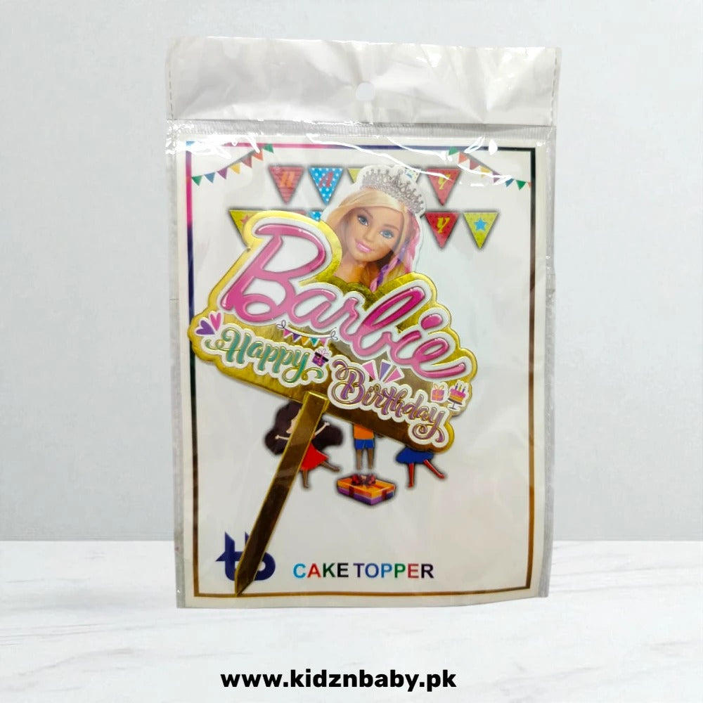 Barbie Cake Topper for girls birthday cake decoration in Pakistan