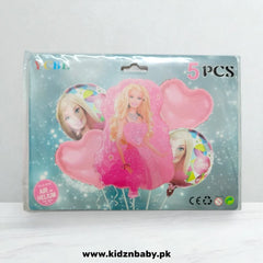 Barbie Doll Birthday Theme Party Combo Set - 5 Pcs