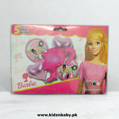 Barbie Face Birthday Theme Party Combo Set - 5 Pcs