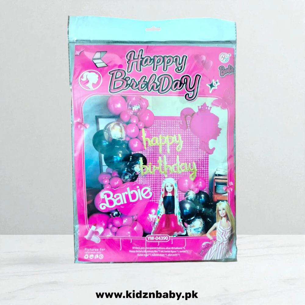 Barbie new theme combo decoration set