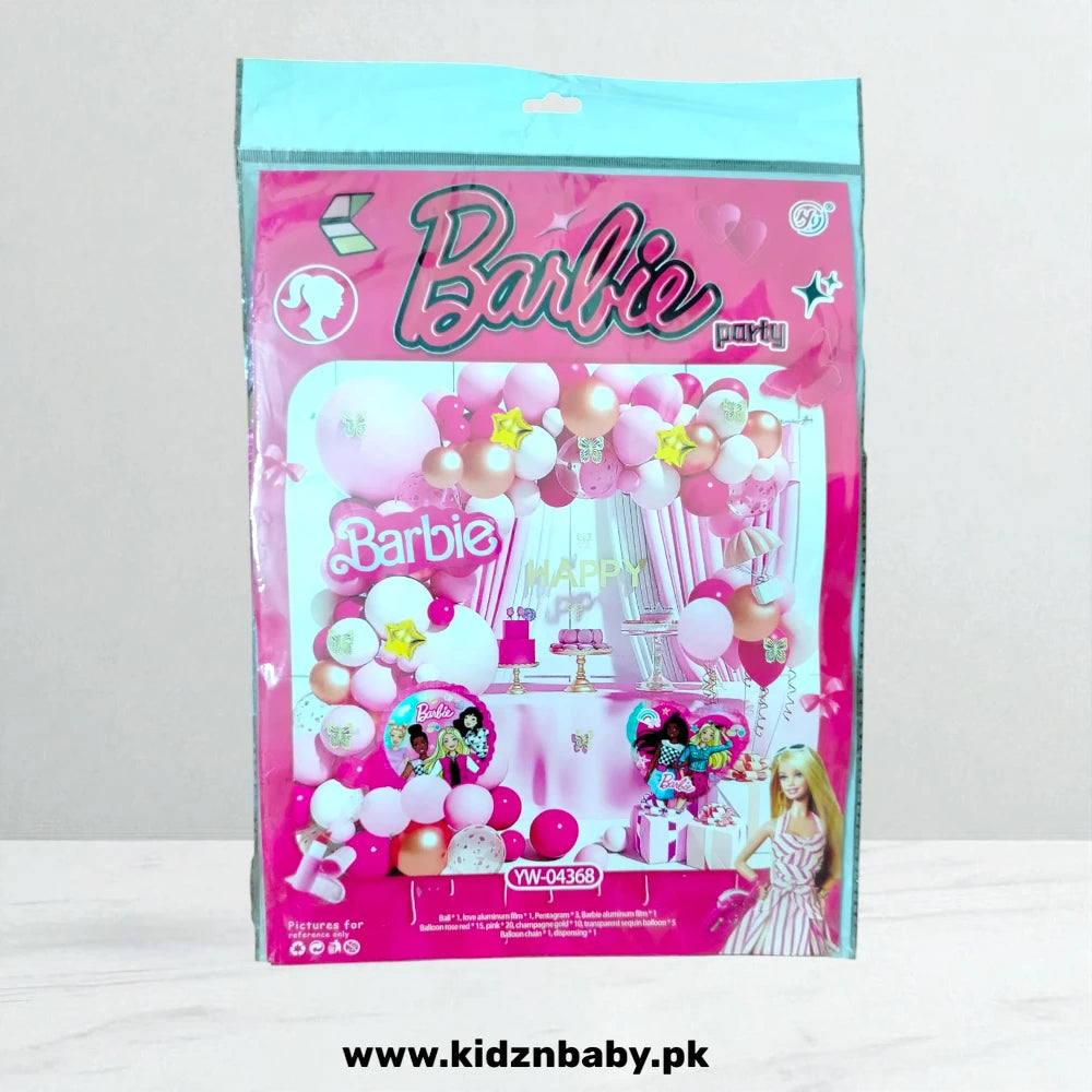 Barbie Theme Combo Decoration Set for Girls Birthday Party