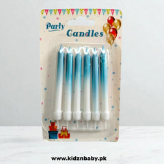 Blue Colorful Candles