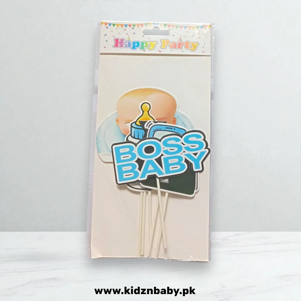 Boss Baby Cake Topper set for luxuries birthdays