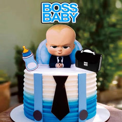 Boss Baby Cake Topper for Kids birthday celebration