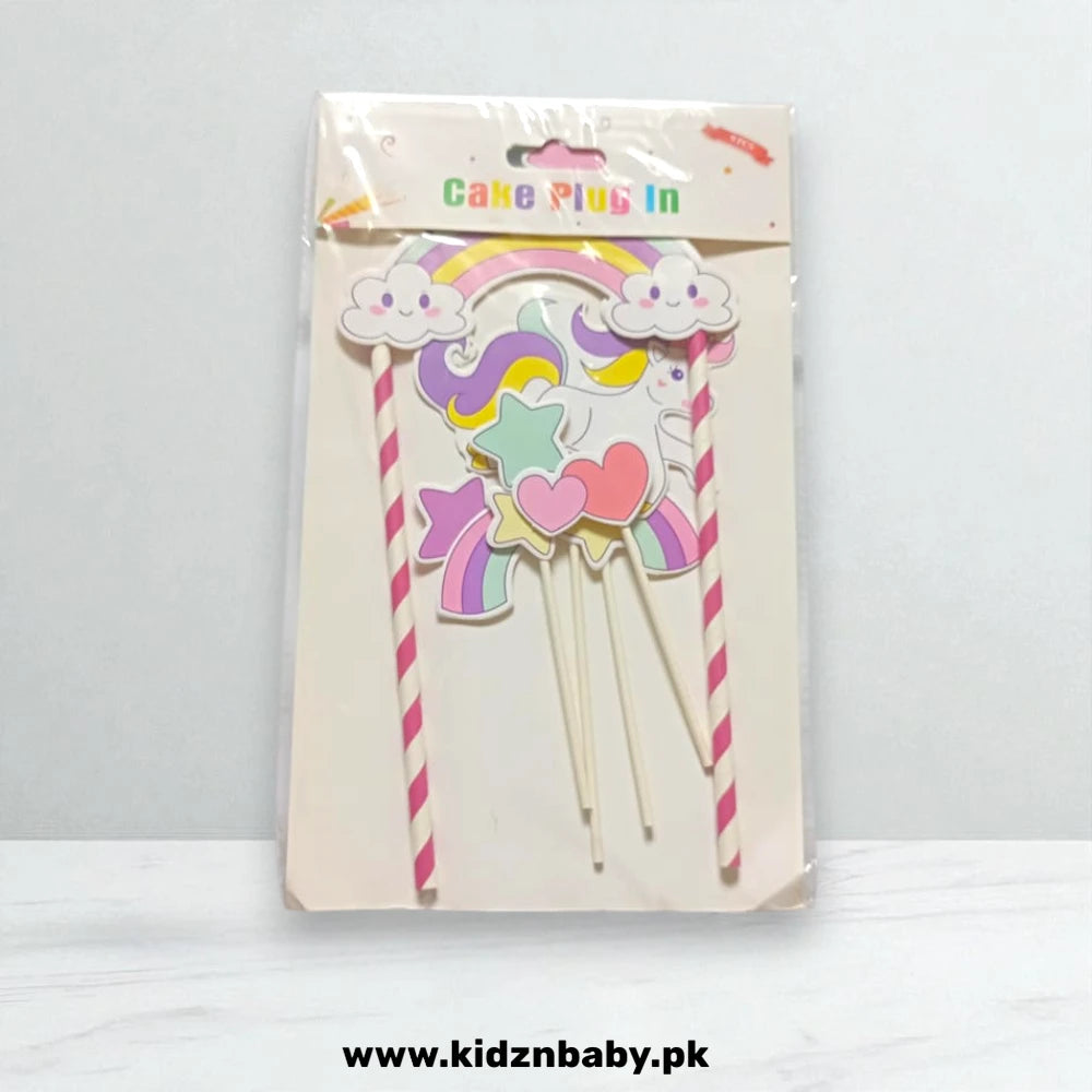 Cloud Cake theme topper set for birthdsy celebrations