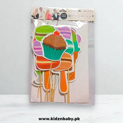 Dessert Party Theme Photo Booth Props – Fun Party Accessories