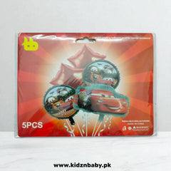 Disney Cars foil balloons 5-piece set for boys birthday party Pakistan