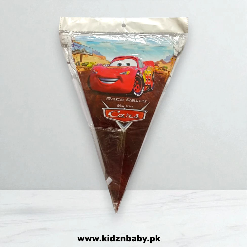 Disney Cars party flags banner bunting for kids birthday decoration in Pakistan