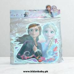 Frozen theme birthday banner for kids in Pakistan