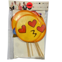 Emoji Smiley Photo Booth Props for Birthdays