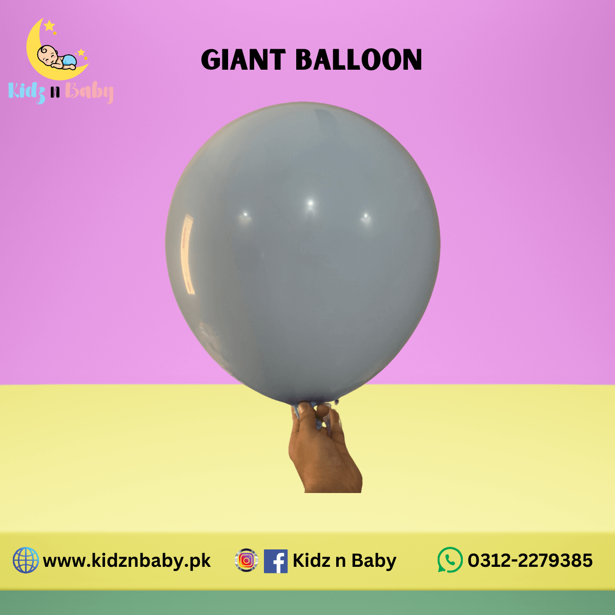 Grey Latex Balloons