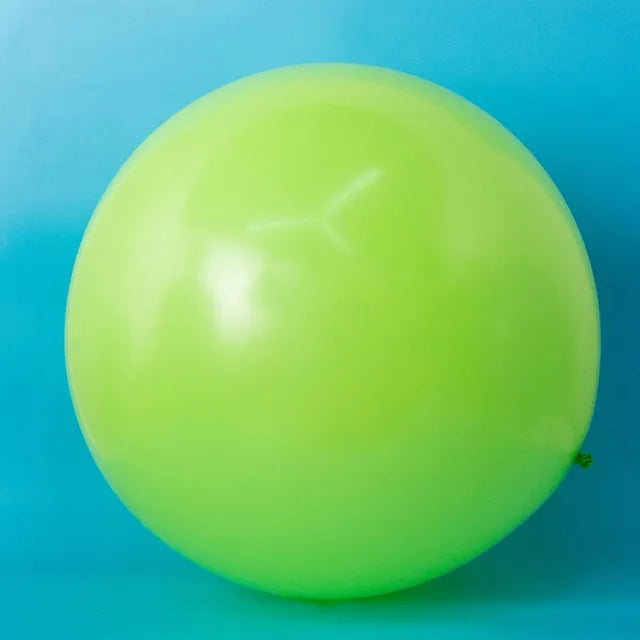 Parrot Green Latex Balloons