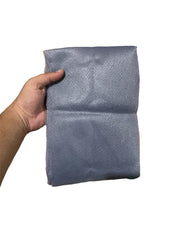 Grey Plain net curtain