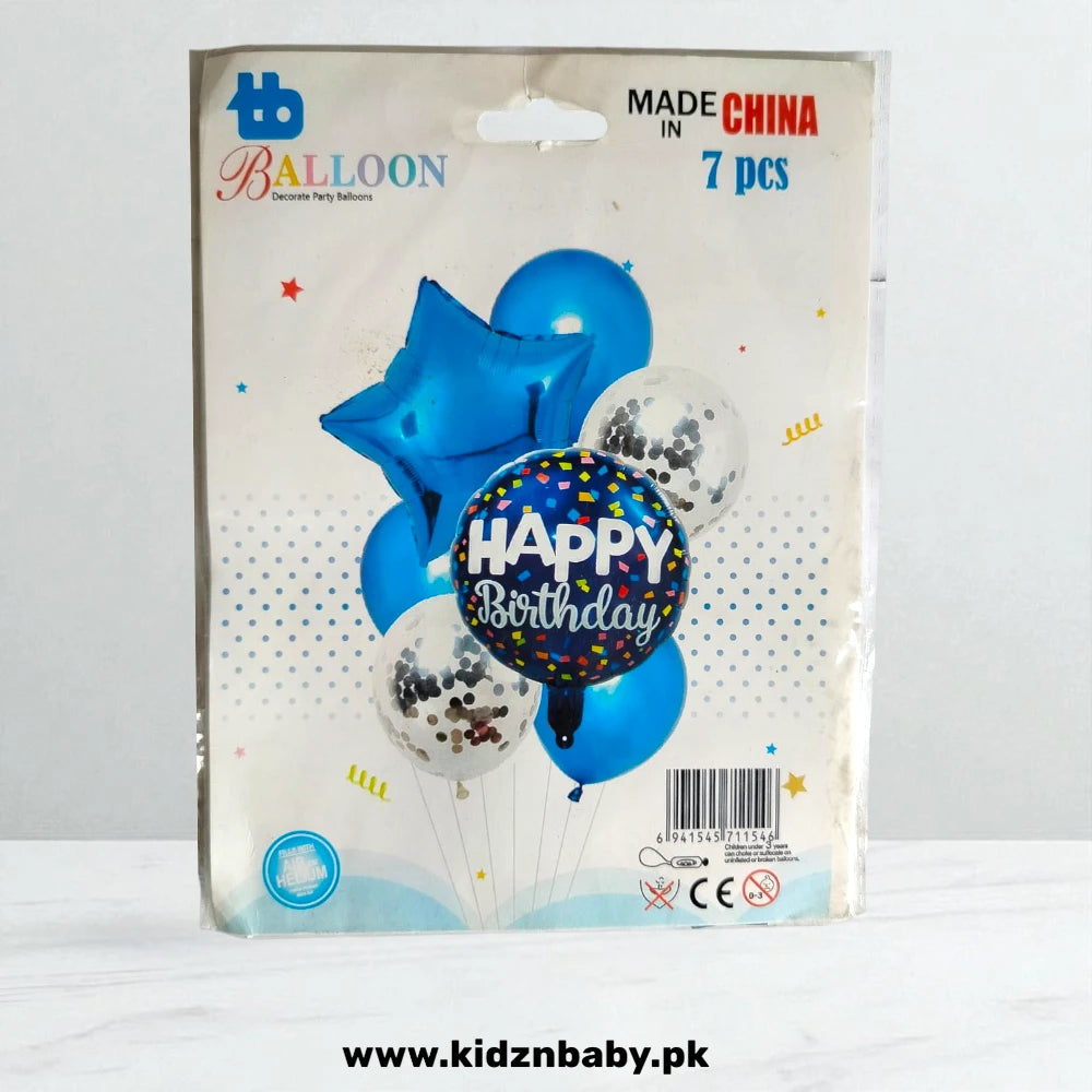 Latex foil confetti balloons for birthday party decoration