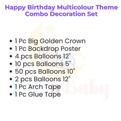 Happy Birthday Multicolor Theme for celebratons
