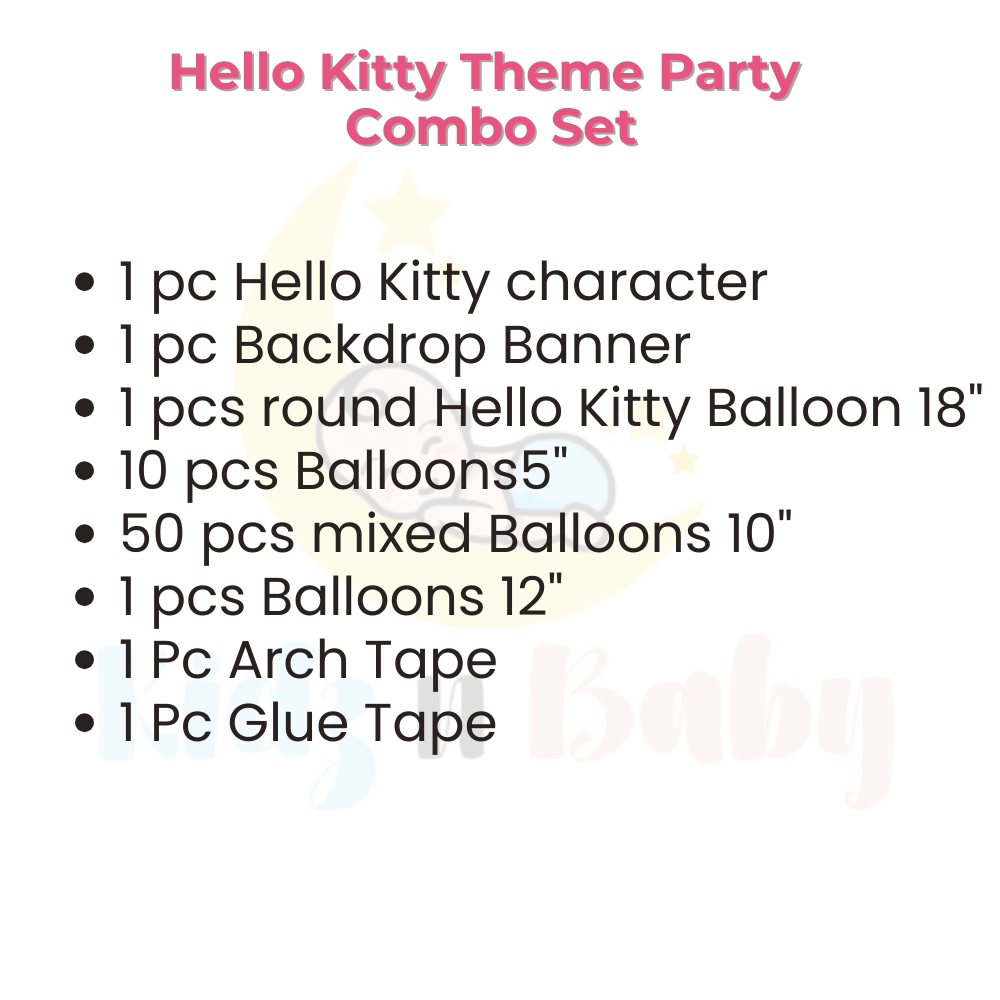 Hello Kitty Theme decoration for event celebrations