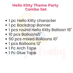 Hello Kitty Theme decoration for event celebrations