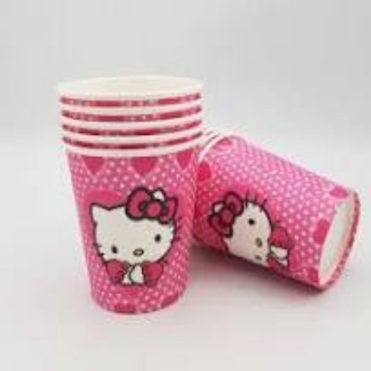 Hello Kitty paper cups for birthday parties in Pakistan