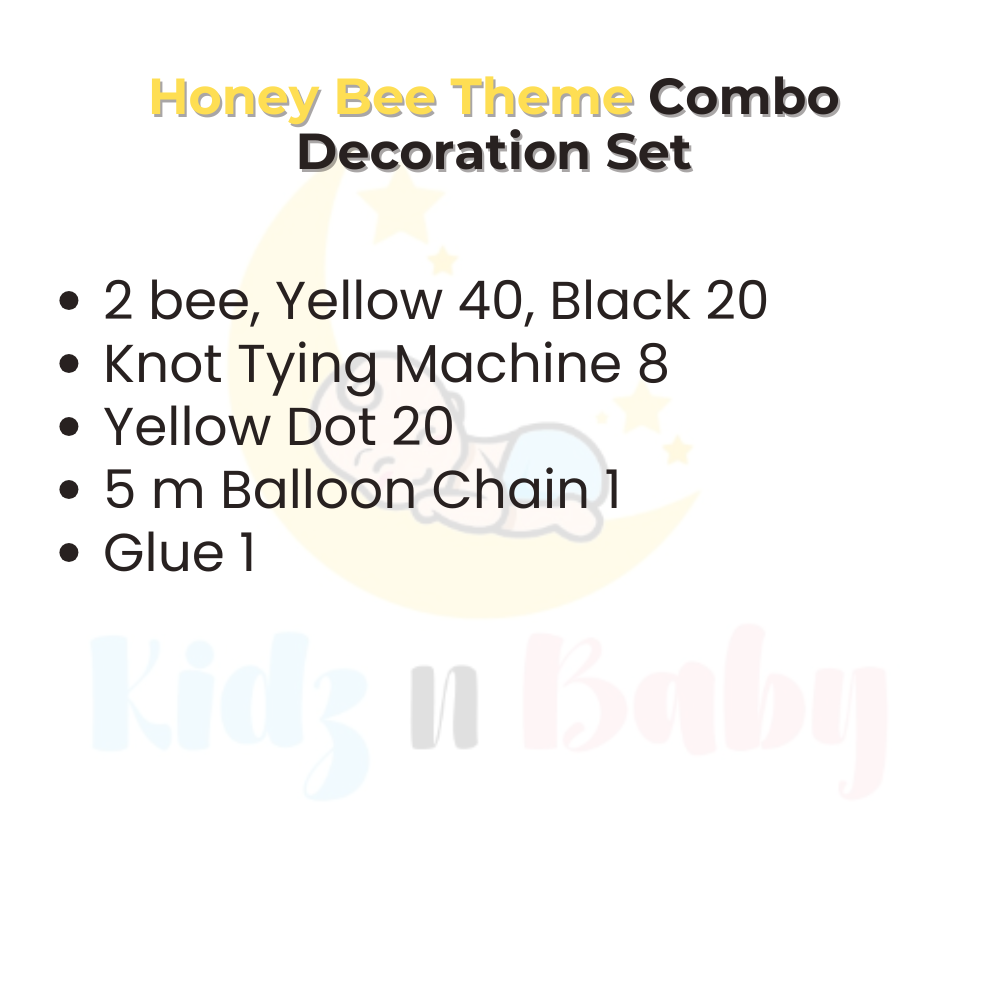 Honey Bee Theme Combo Decoration set for Parties