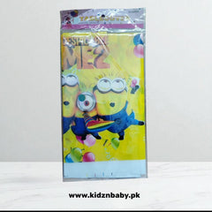 Minions Plastic Table Cover – Birthday Party Decoration