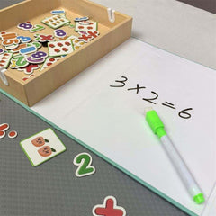 Interactive Magnetic Math Toy for Preschool and Kindergarten Students