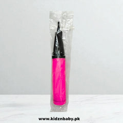 Lightweight manual balloon inflator for fast setup