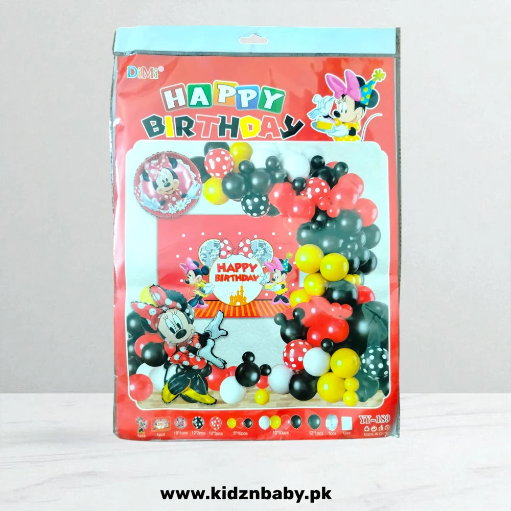 Mickey Mouse Theme Combo Decoration Set for kids birthday party in Pakistan