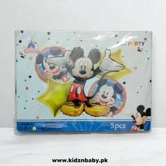 5 Pcs Mickey Mouse Theme Party Combo Set