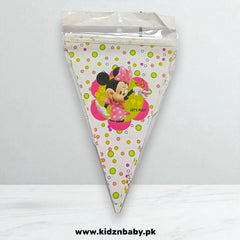 Minnie Mouse party flags banner bunting for kids birthday decoration in Pakistan