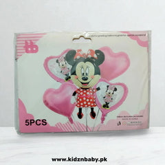 Minnie Mouse Theme Party Combo Set - 5 Pcs