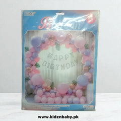 Pastel Happy Birthday Decoration Combo set