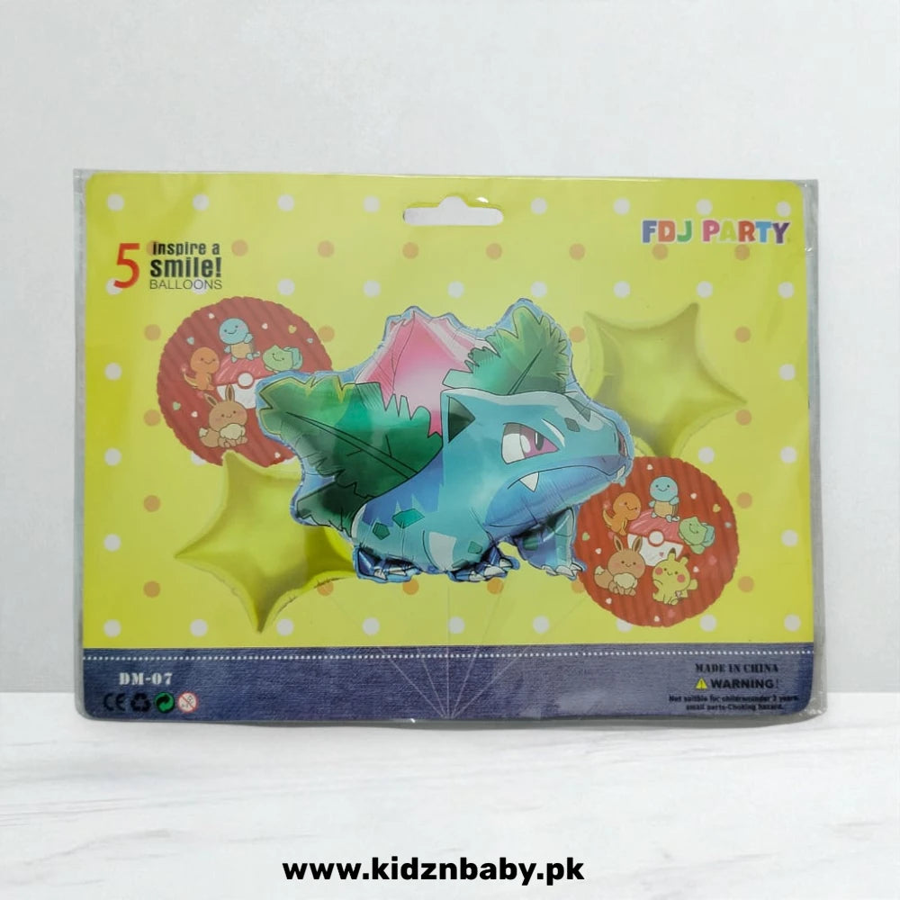 Pokemon foil balloon set