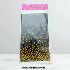 Polka dot table cover for birthday decoration in Pakistan