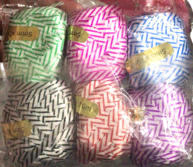 Premium Ribbon Decoration Pack (Set of 6) - Perfect for Party & Event Decor - KidzNBaby