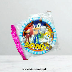 Sonic Party Plates Pack of 10 – Gaming Birthday Décor
