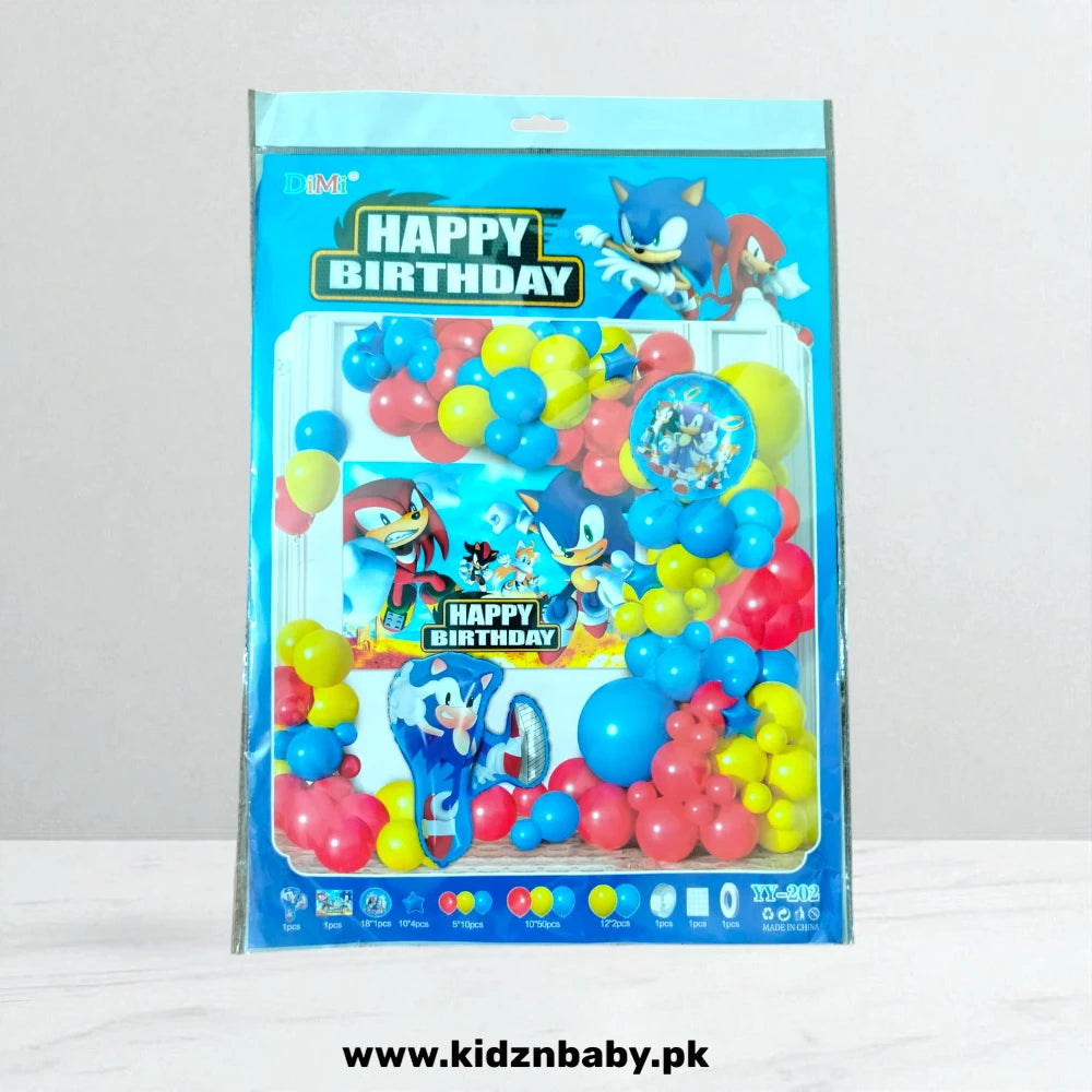 Sonic Theme Combo decoration Set