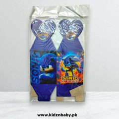 Sonic goody boxes pack of 10 for kids’ birthday parties