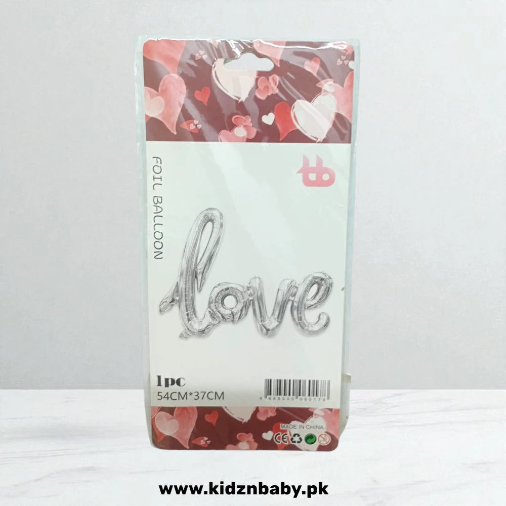 Love foil ballon for special day