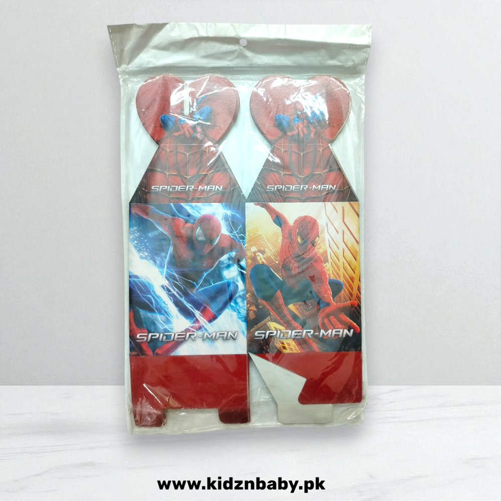 Spider-Man goody boxes pack of 10 for birthday parties