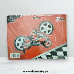 Sports bike theme party combo decoration set (5 pack) for a boys' racing birthday