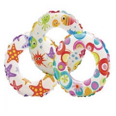 Colorful Intex Recreation Swim Ring for Pool and Beach Fun
