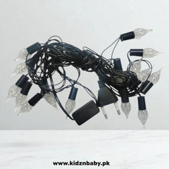 Tear Drop Fairy Lights LED String 15 Feet – Elegant Party Decoration