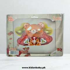 Teddy Bear Theme Balloons Set - 5 Pcs