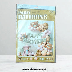 Teddy Bear Theme Combo Decoration Set for baby shower and birthday party in Pakistan