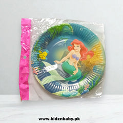 Mermaid Party Plates Pack of 10 | Under the Sea Birthday Tableware