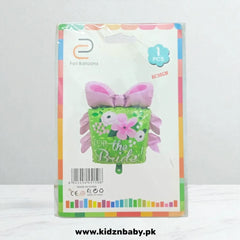 Gift Box Foil Balloon - Perfect for Bridal Decorations